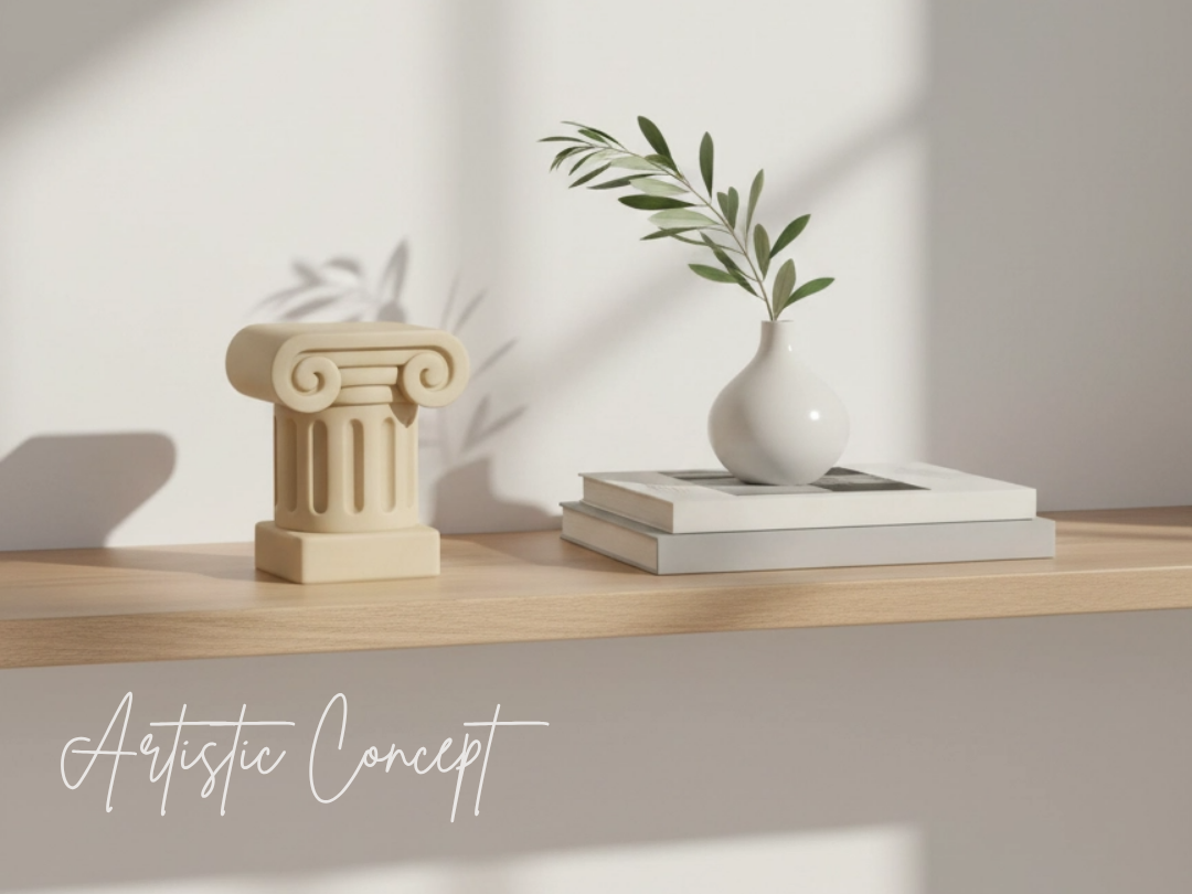 Greek Column Pedestal