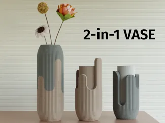 Minimalistic Vase | 2-in-1
