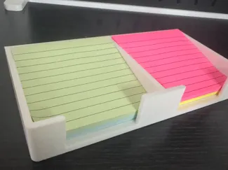 Duel Sticky note holder