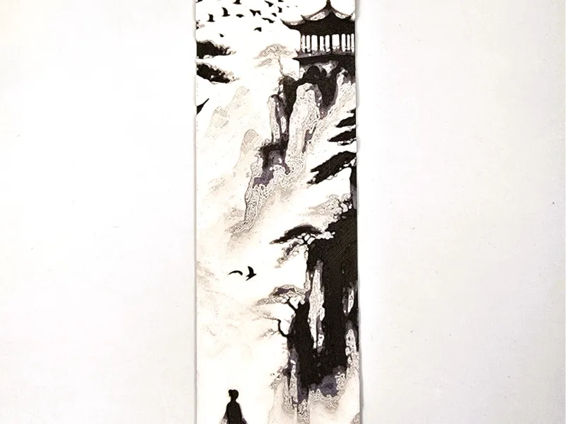 Silent Ascent | HueForge Bookmark