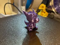 Figurine miniature de dragon, rapide à imprimer — photo 2