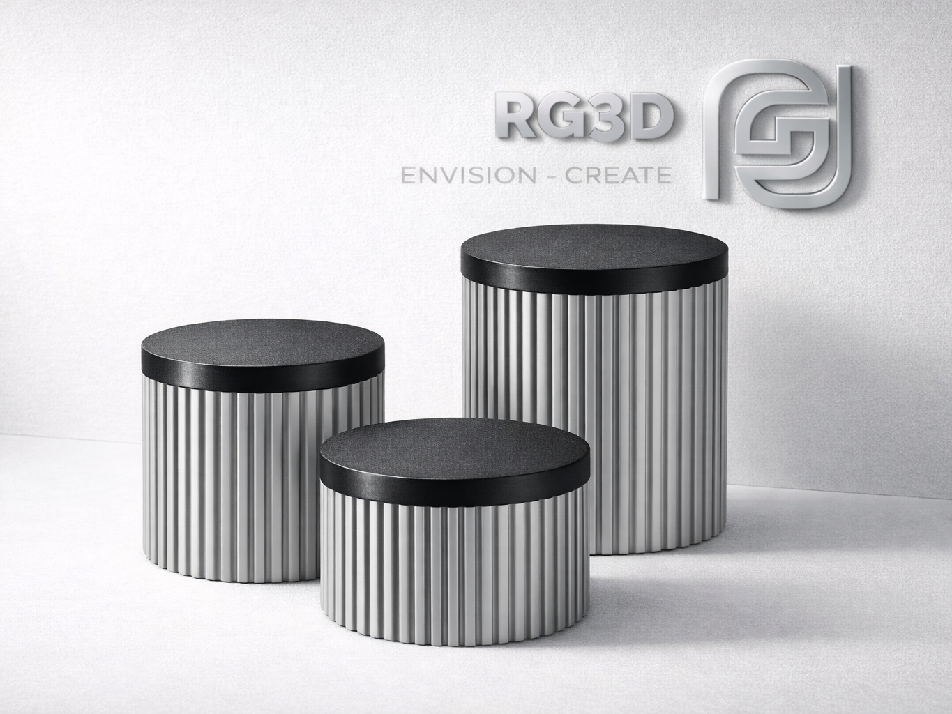 Fluted Jar Set