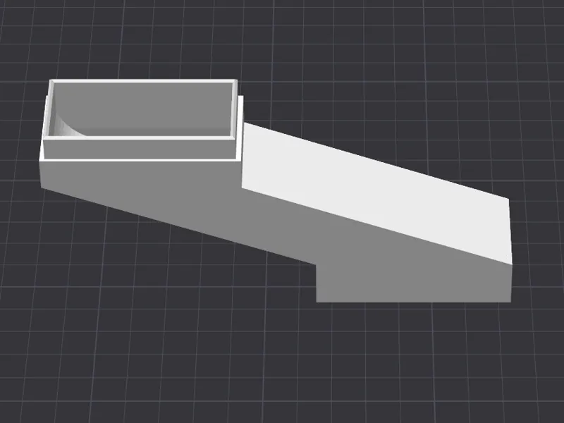 H2D Modular Poop Pipe 8 cm Offset
