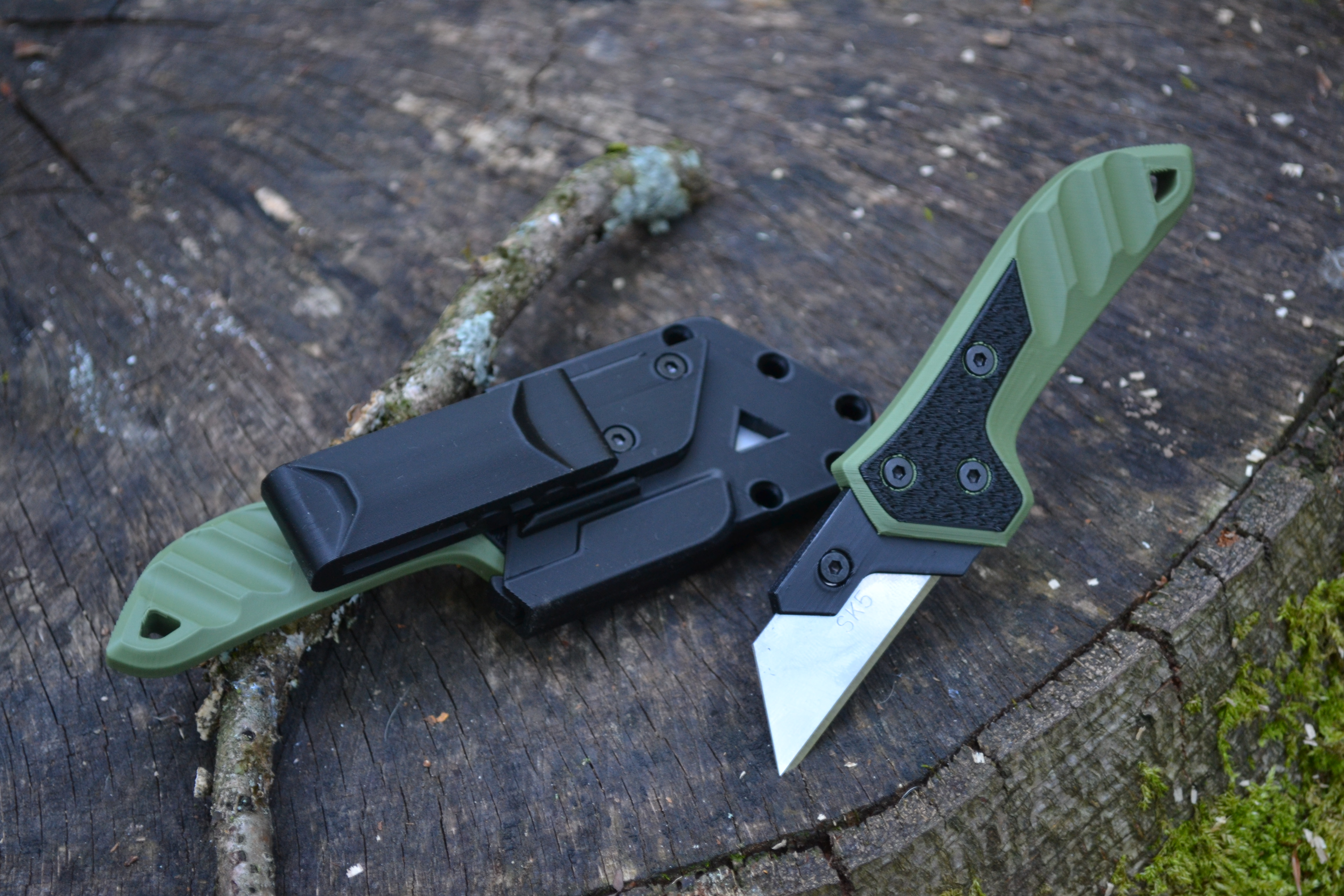 Utility Knife with sheath PRO - 1