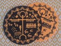 Tengri Trommel Untersetzer