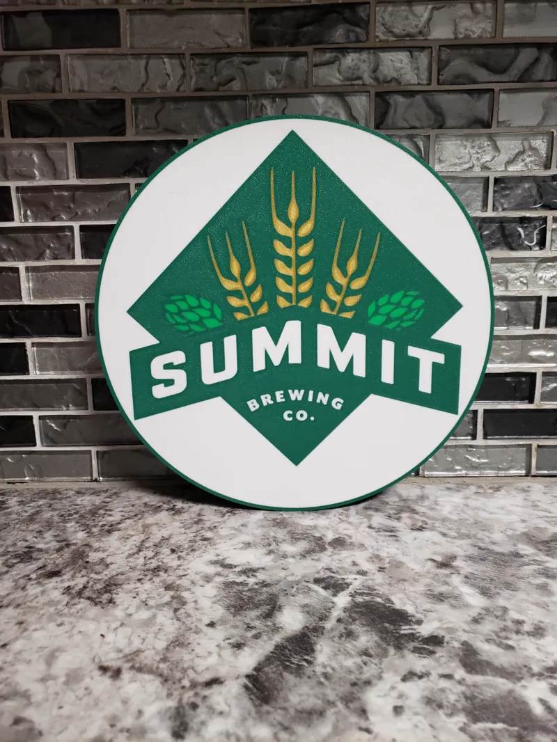 Summit Brewing SIgn