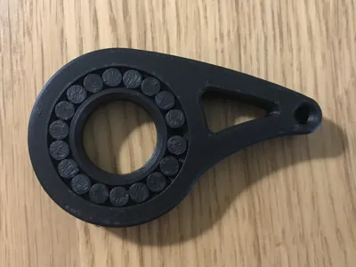 Spinning keychain