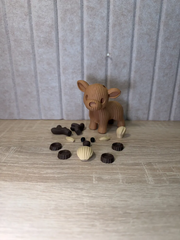 Cute Reindeer - Free 3D Print Model - MakerWorld