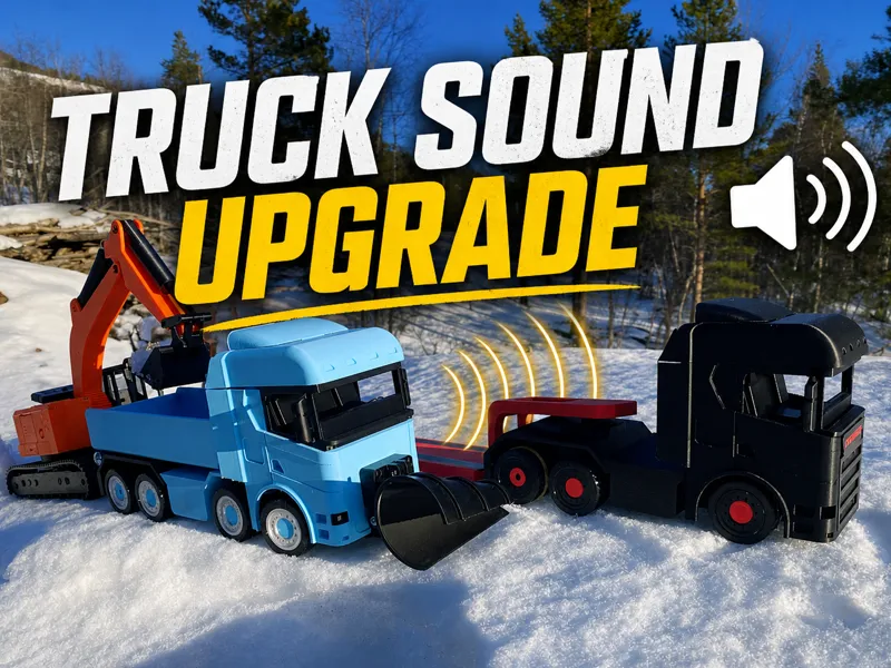 Sound Upgrade for Cyberbrick Truck Series