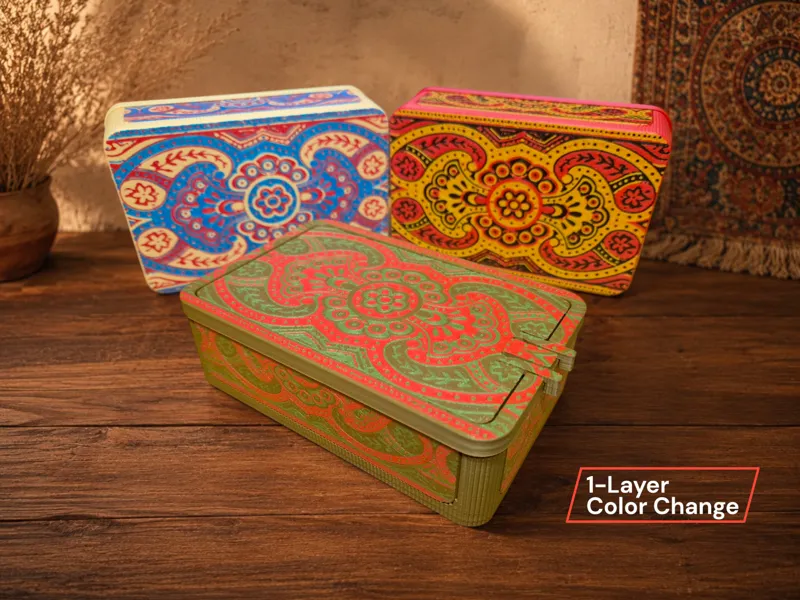 Mandala Art Box – 1-Layer Color Change