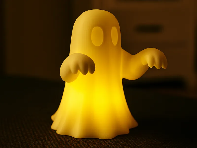 leuchtender Geist, led kerze