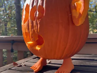 Pumpkin Feet