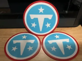 New Titans Logo - Double sided