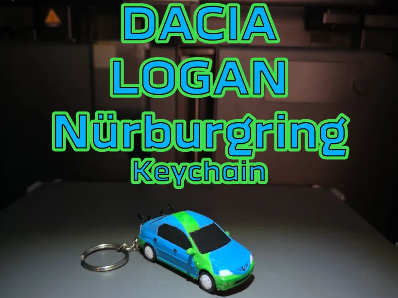 Dacia Logan Nürburgring Keychain (PIP WW)