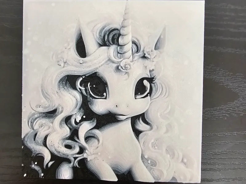 Unicorn Pony Glow in the Dark