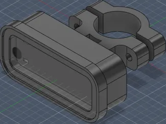 LED bar light for a bicycle