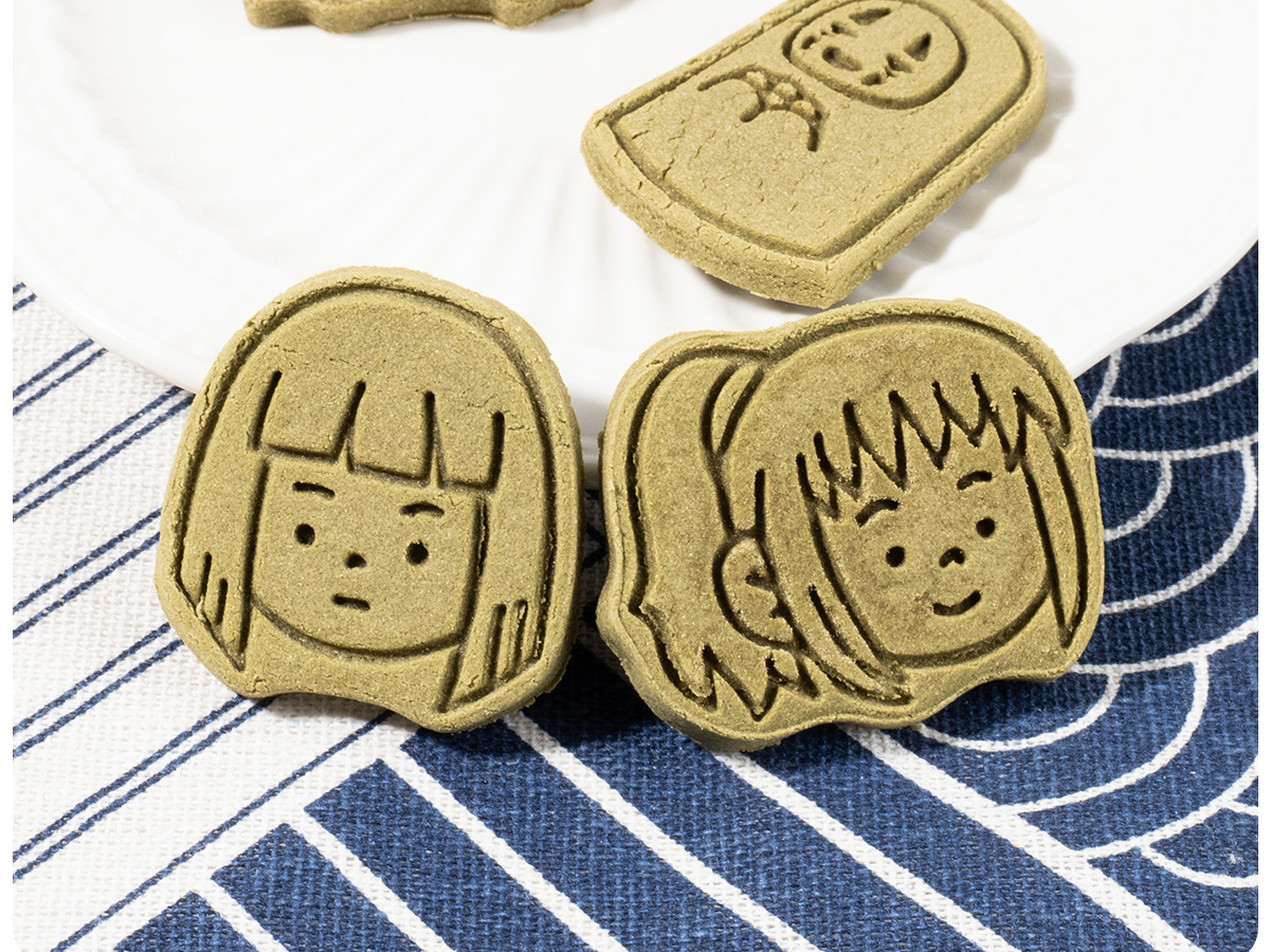 Spirited Away Cookie Mold Set (4 pieces)