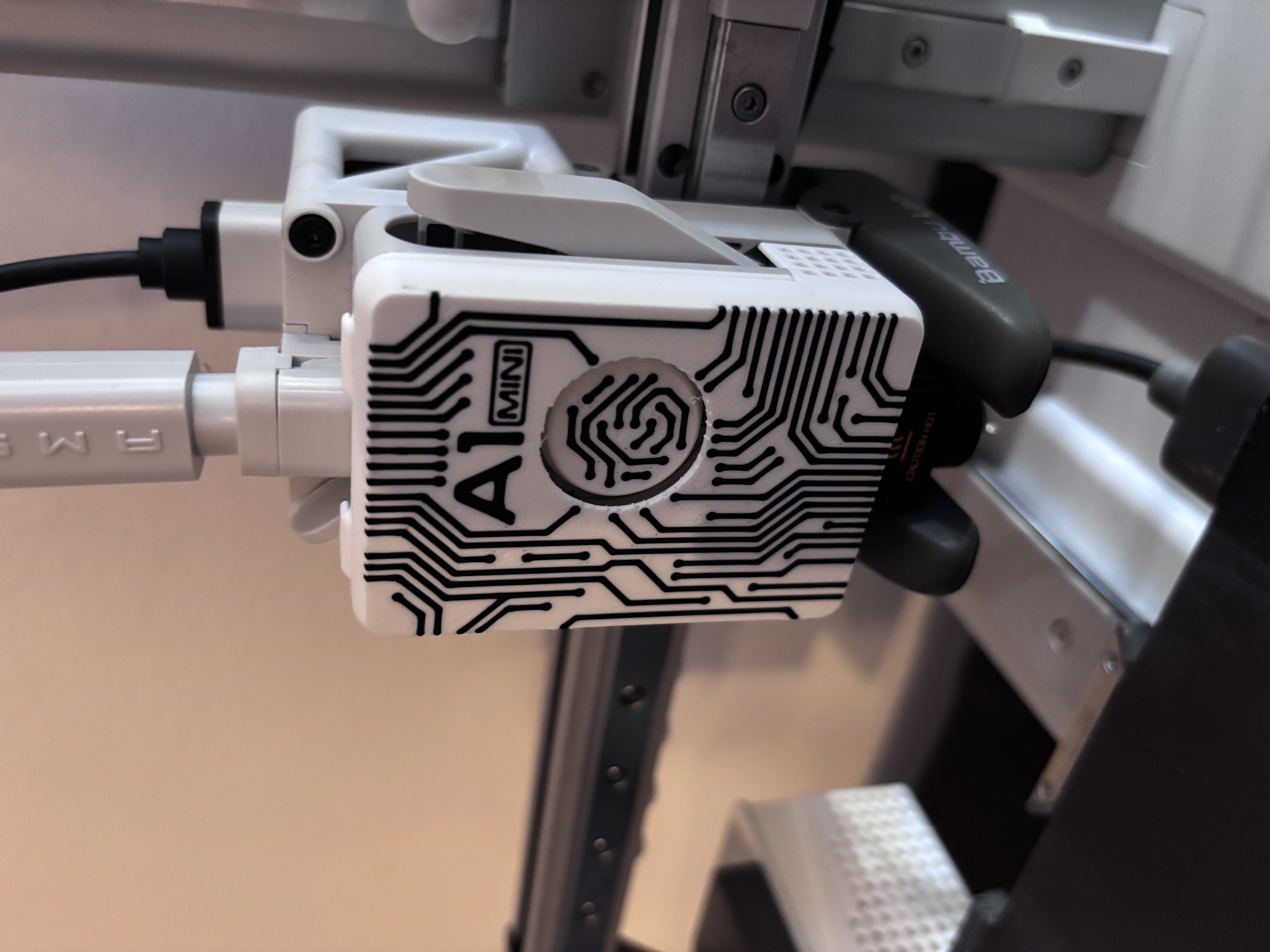 Miniatura 2 do modelo 3D A1 mini & A1 PCB Face