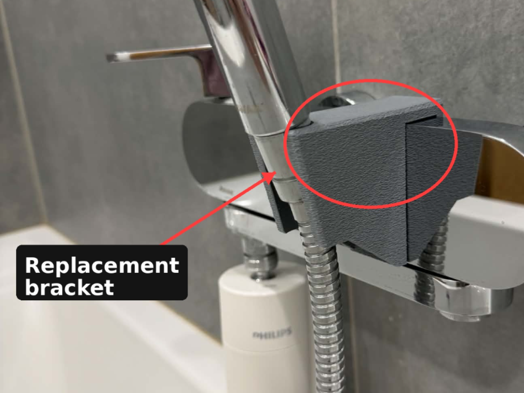 Shower Head Holder / Bracket – Replacement Hose 
