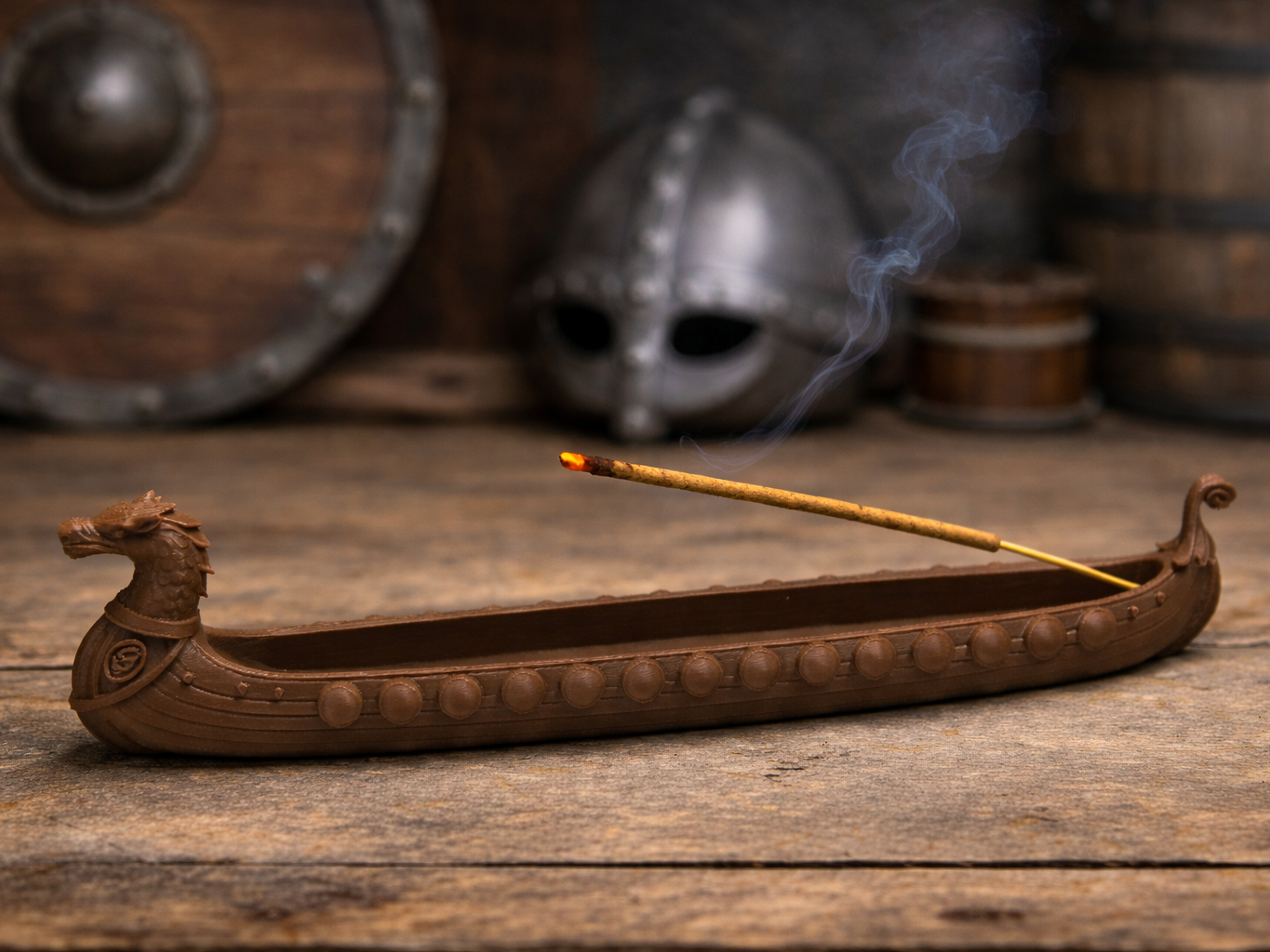 Viking Longboat - Incense StickHolder
