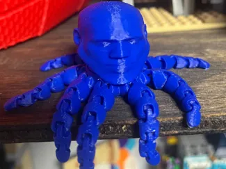 Lebrontopus/ Lebron James Articulated Octopus