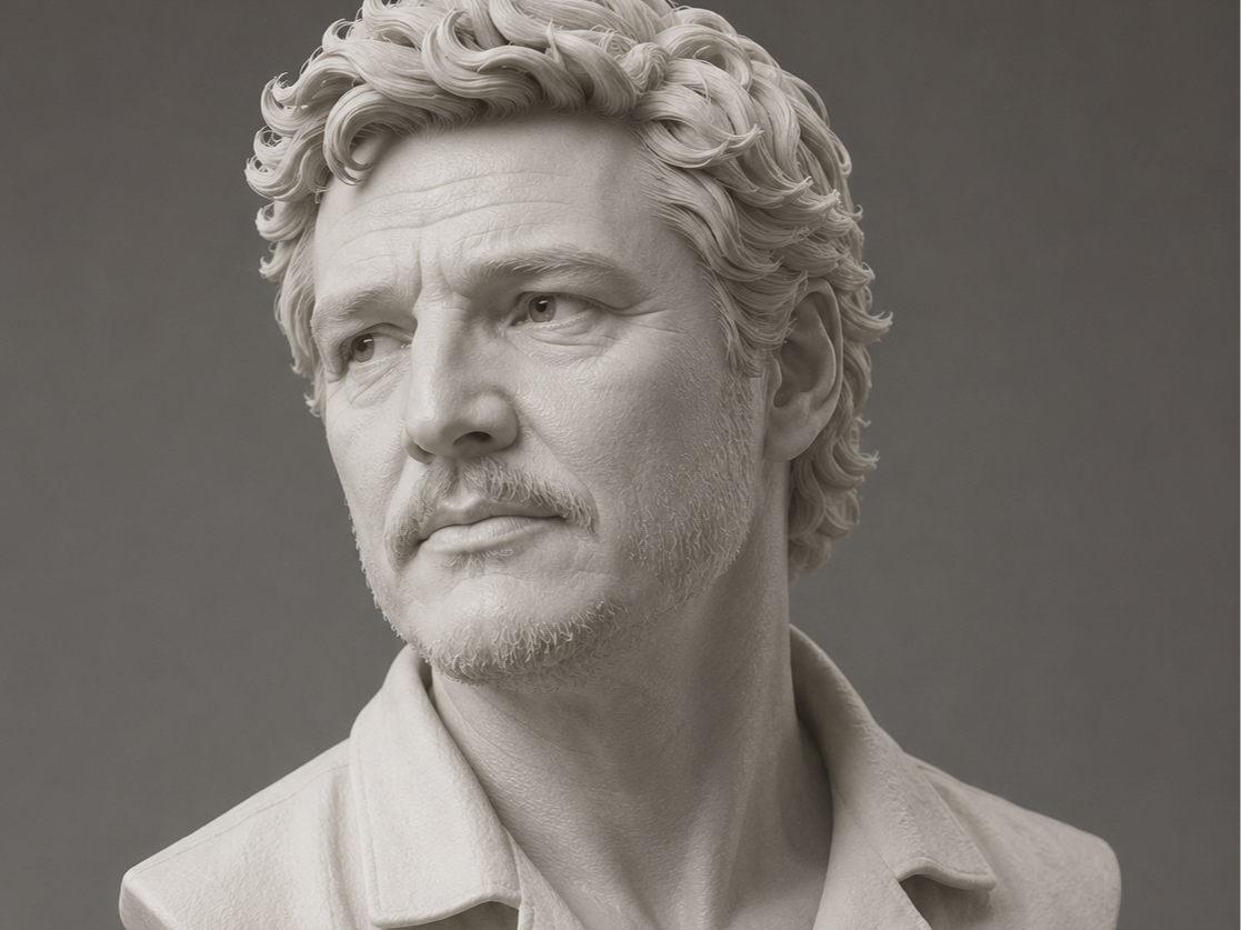 Pedro Pascal Büste