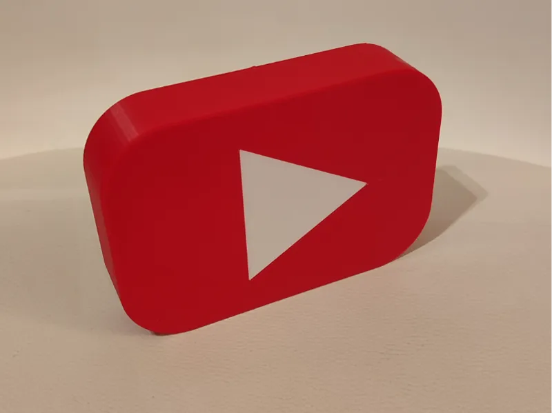 Youtube Button/Trophy