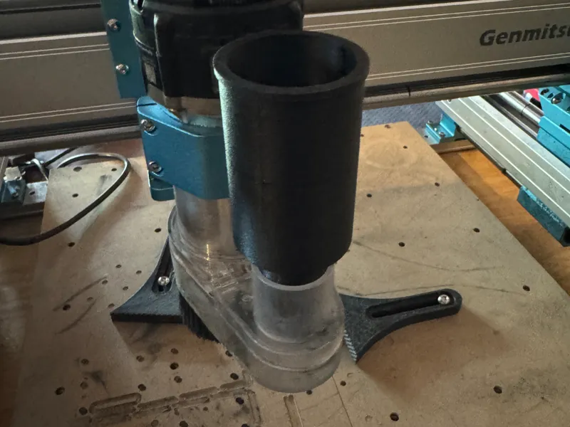 Shop Vac Adapter for Genmitsu 4040 CNC Dust Shoe