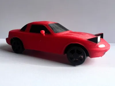 Mazda Miata (with lights up)