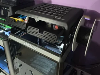 Creality K1 Max CFS/Gridfinity Riser With Storage