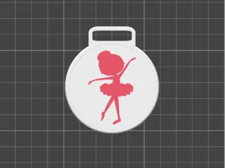 Medalla de baby ballet
