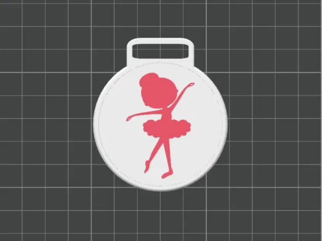 Medalla de baby ballet