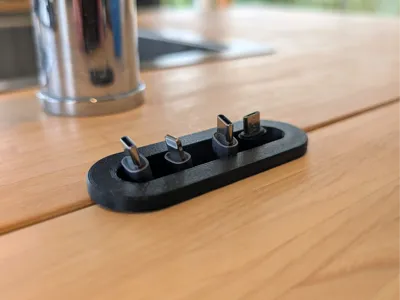 Tabletop cable organizer