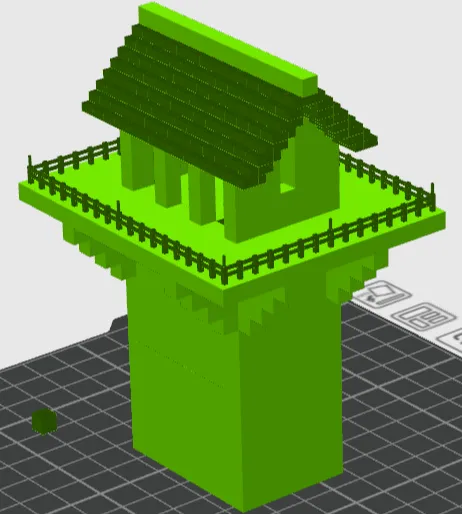 Minecraft Wooden Watchtower