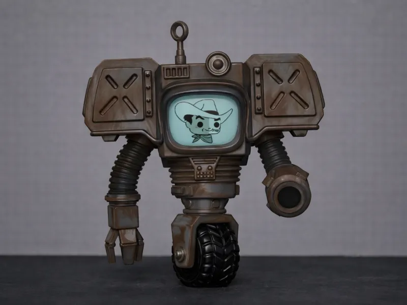 Fallout Victor Robot Funko Pop Securitron