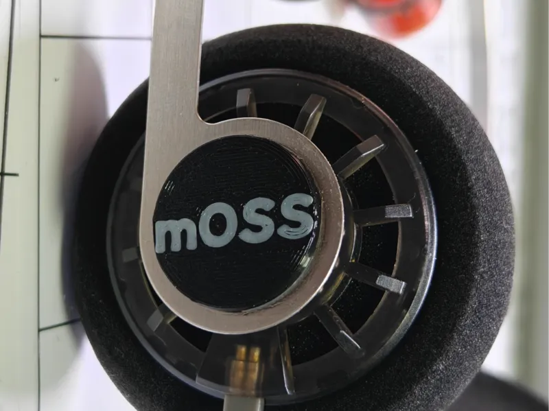 水月雨 Old Fashioned KPH40 金属头梁转换器 "mOSS" 文字可自定义