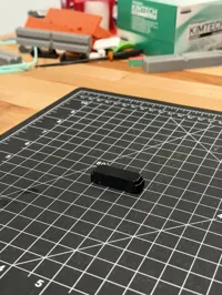 TPUforAMS or TPU 64D, 0.2mm layer, 1 wall, 15% infill