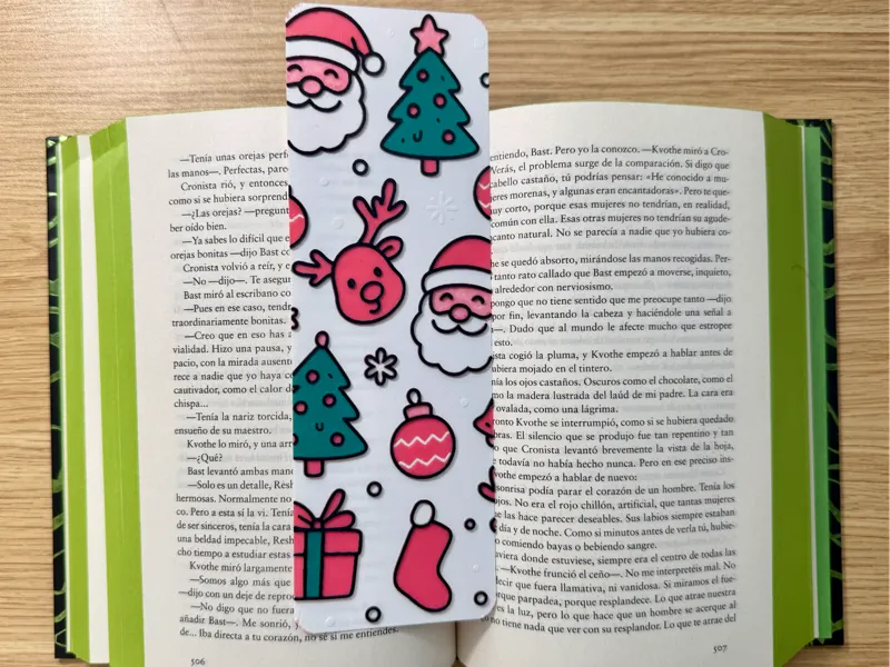 Christmas Bookmark – No AMS Needed!