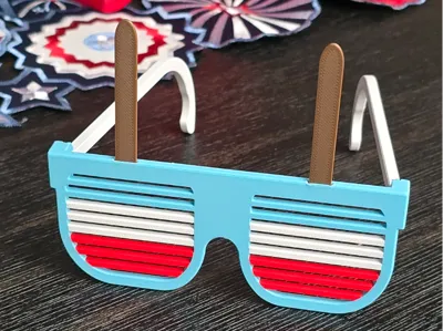 Bomb Pop Popsicle Sunglasses