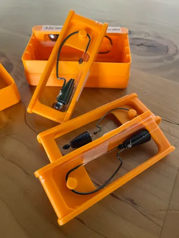 Modelo para impresión 3D: Bassfishing Rig winder — vista de referencia 2