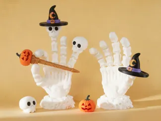 Articulated Skeleton Hand