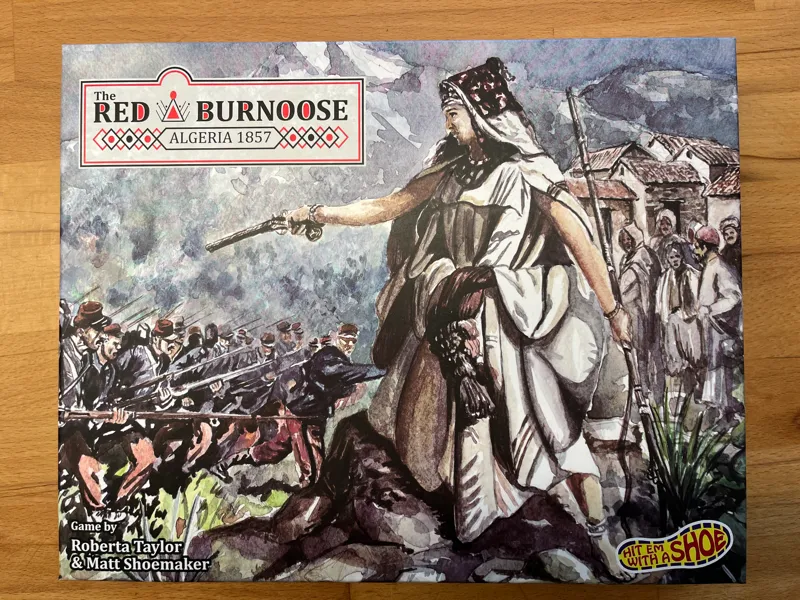 The Red Burnoose - Algeria 1857 Insert & markers