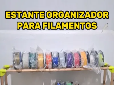 Modular Filament Shelf Corners