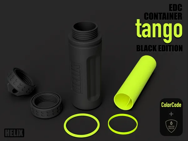 EDC CONTAINER Tango (Black Edition)