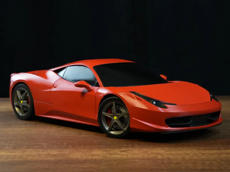 458 Italia - 1/10 Scale Model
