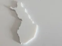 Silhouette de la Finlande — porte-clés — photo 2