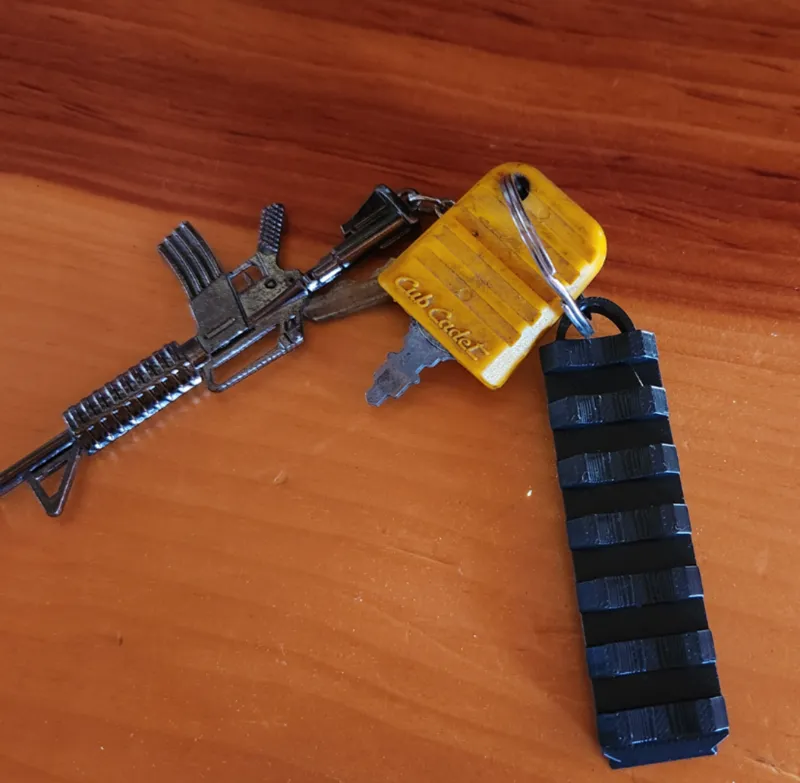 Pic Rail Keychain