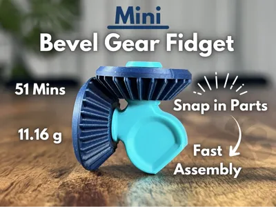 Mini Bevel Gear FIdget