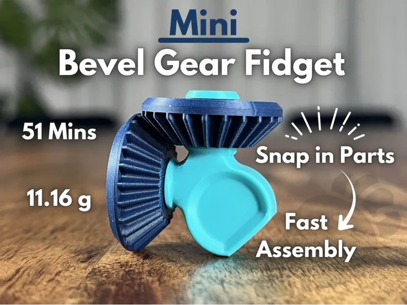 Mini Bevel Gear FIdget