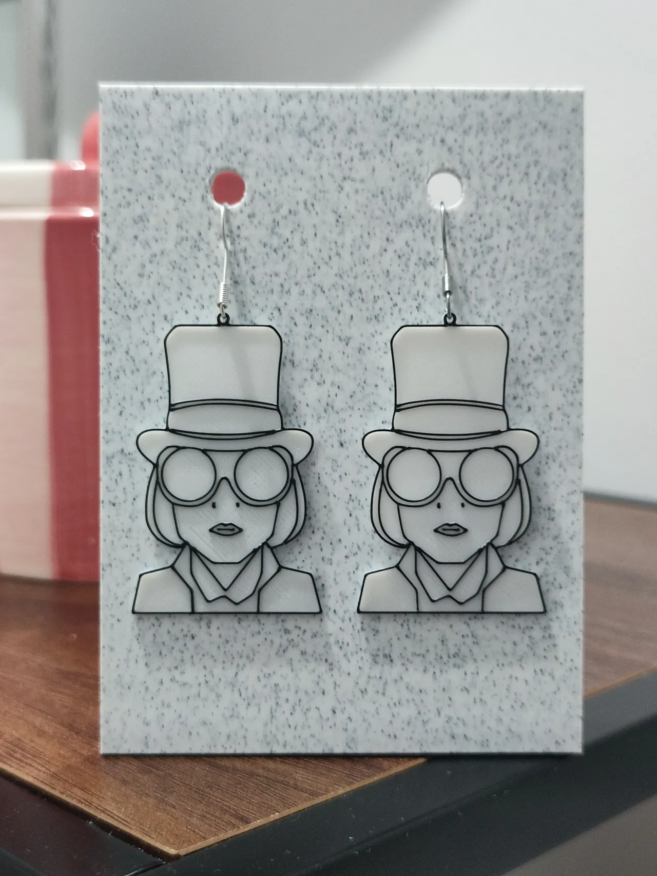 Pendientes "Maestro del Chocolate" view 2